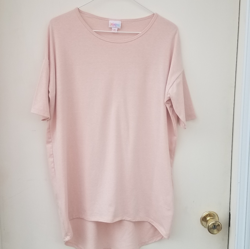 Lularoe XS blush irma tunic top